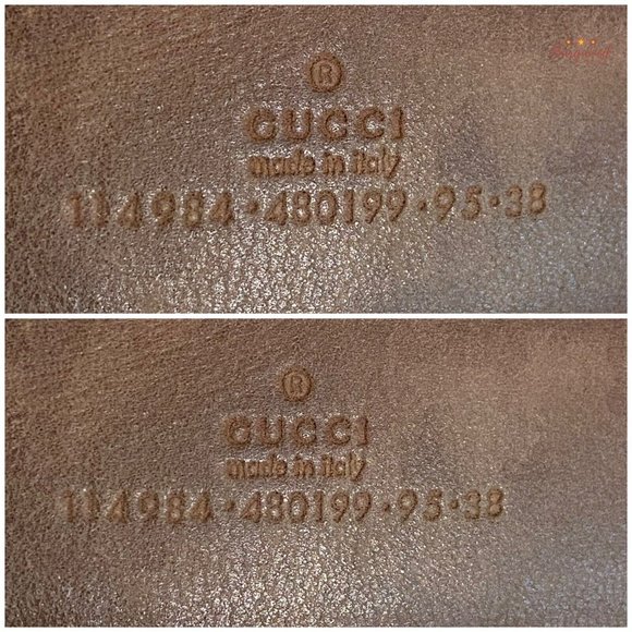 Authentic Gucci Black Guccissima Leather Silver Interlocking G Buckle Belt 95/38 - Picture 7 of 13